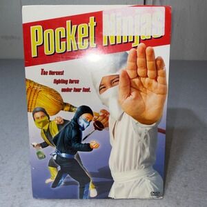 Pocket Ninjas DVD 2004 Martial Arts Action Movie Robert Z'Dar New Sealed